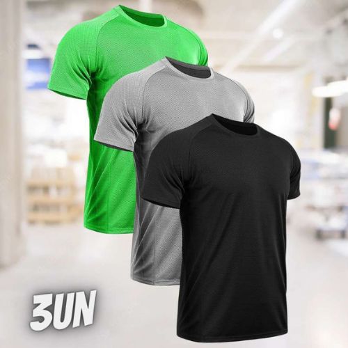 Kit Camisetas Masculinas Dry Fit B Sicas Academia Treino