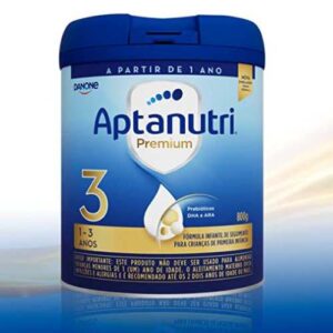 Aptanutri Premium 3, Danone Nutricia, 1-3 anos, Aptanutri 3 - Fórmula de Seguimento, 800g