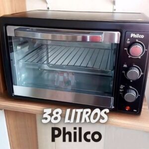 Forno Elétrico Philco PFE44PI c/Timer 38L 1500W
