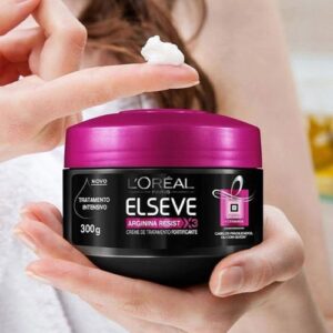 Creme de Tratamento Arginina X3 Elseve L'Oréal Paris 300 g, L'Oréal Paris