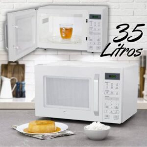 Forno Micro-ondas 35L Branco Midea 127V MXSA35B1