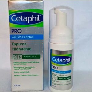 Cetaphil PRO AD - Fast Control Espuma Hidratante, Branco, Pequeno 100ml