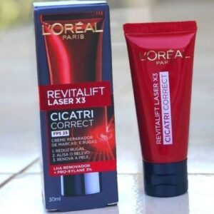 Creme Facial Anti-idade L'Oréal Paris Revitalift Laser X3 Cicatri Correct FPS 25, 30ml