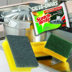 Esponja Multiuso Salva-Unhas Scotch-Brite