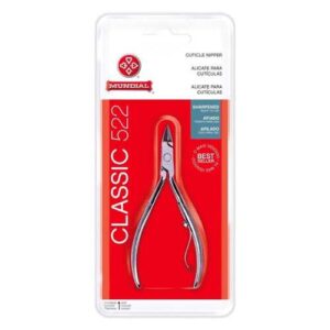 Alicate Cutícula Classic, Mundial S/A, Prateado, Impala Cosmeticos