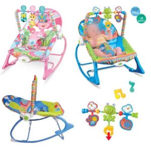 Cadeira de Descanso Musical FunTime até 18kgs, Maxi Baby, Colorido