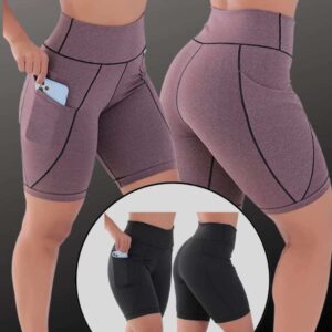 Kit com 02 Bermudas Fitness Bolso Play Click Mais Bonita