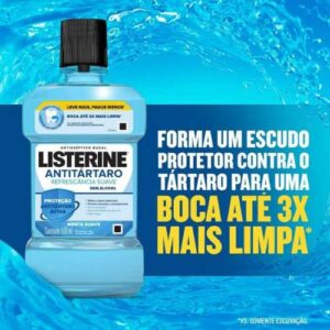 [ENCERRADA] Enxaguatório Bucal Tartar Control Zero, Listerine, 500ml