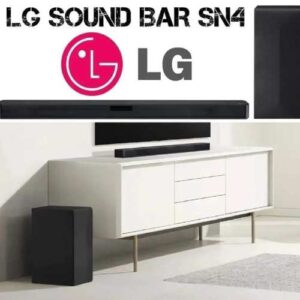 [ENCERRADA] LG Sound Bar SN4-300 W RMS, DTS VIRTUAL X, Sound Sync Wireless, 2.1 CANAIS