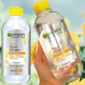 Água Micelar Garnier SkinActive Antioleosidade Vitamina C, 400ml