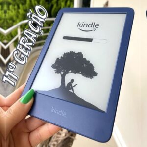[ENCERRADA] Novo Kindle 11ª Geração (lançamento 2022) – Mais leve, com resolução de 300 ppi e o dobro de armazenamento - Cor Azul
