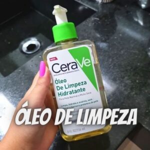 CeraVe, Óleo de Limpeza Hidratante, com triglicerídeo e esqualeno 236ml