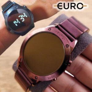 [ENCERRADA] Relógio, Pulseira de Aço, Feminino, Euro