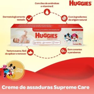 Creme Preventivo de Assaduras Huggies Supreme Care - 80g