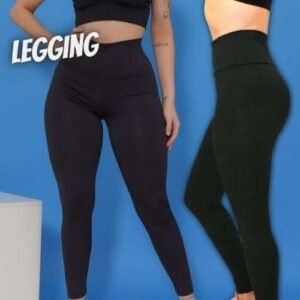 Calça Legging Fitness Academia Leg Cintura Alta Feminino