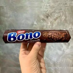 Bono Biscoito Recheado, Chocolate, 126g