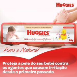 Creme Preventivo de Assaduras Huggies Puro e Natural - 80g
