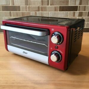 Forno Elétrico Compact 10L, Oster TSSTTV10LTR-057, Vermelho, 220 V