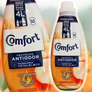 Amaciante Concentrado Comfort Proteção Antiodor 1 LT, Comfort, 1 L