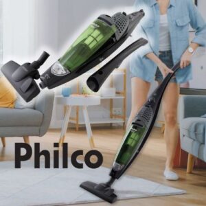 Aspirador de Pó, Easy Clean, 1000w, Preto/Verde, Philco