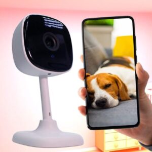 Câmera de Segurança Interna Haiz Smart Compatível com Alexa Wi-fi HZ-K258 Branco Haiz