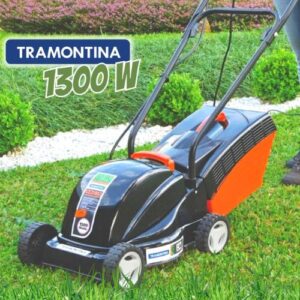 Cortador De Grama Elétrico Tramontina Ce35m2 Com Diâmetro De Corte De 350 Mm Coletor Rígido E Chassi Metálico 1300 W
