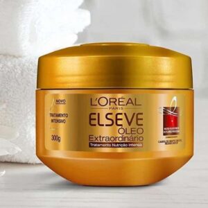 Creme de Tratamento Óleo Extraordinário Nutrição Intensa Elseve 300g, L'Oréal Paris, Branco