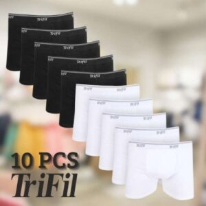 [ENCERRADA]Cueca Trifil AM Boxer algodão Kit10