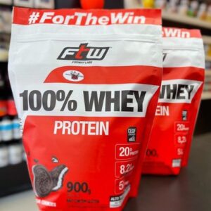Fitoway FTW 100% WHEY REFIL 900g - SABOR COOCKIES, Multicolorido.