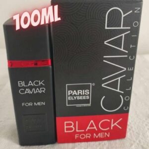 [ENCERRADA]Perfume Importado Paris Elysees Eau De Toilette Masculino Caviar Black 100m