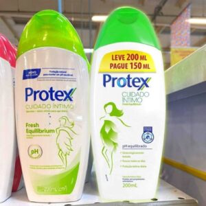 [ENCERRADA] Sabonete Íntimo Líquido Protex Cuidado Íntimo Fresh Equilibrium 200ml Promo Leve 200ml Pague 150ml