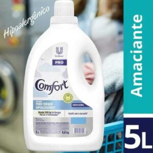 Amaciante de Roupa Comfort Diluído Puro Cuidado Pro 5L