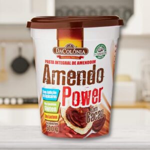 Amendopower Pasta De Amendoim Com Cacau Zero 500G