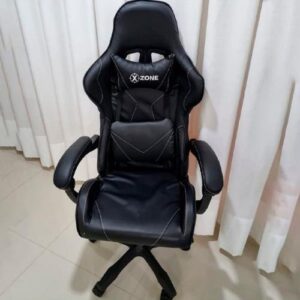 Cadeira Gamer XZONE, Premium, Preto/Branco, Ajuste de 0 a 13° - CGR-01-BW