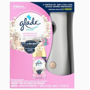 [ENCERRADA] Desodorizador Glade Automatic Spray Aparelho + Refil Lembrança de Infância 269Ml