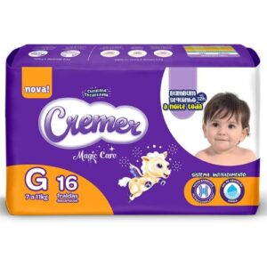Fralda Cremer Jumbinho G 16 Unidades