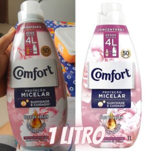Amaciante Concentrado Comfort Proteção Micelar 1 LT, Comfort, 1 L