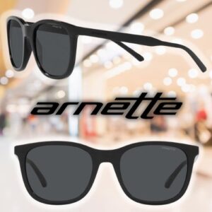 Arnette Woland, Óculos de Sol Masculino, Preto (Black), 53