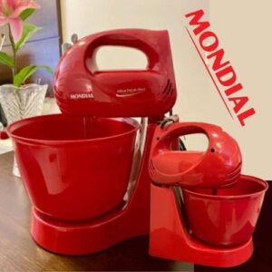 Batedeira Prática Mondial, 110V, Vermelho, 400W - B-44-R