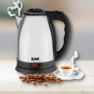 Chaleira Elétrica Com Base Removível Jarra Bule Inox 127V 1.8L