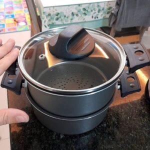 Cozi Vapor com Tampa, Brinox, Especiarias 7100/150, Prata