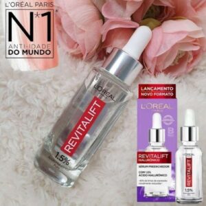 15ml Sérum Preenchedor Facial Anti-idade L'Oréal Paris Revitalift Hialurônico,