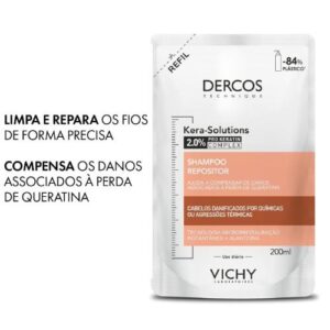 [ENCERRADA] Vichy Dercos Refil Shampoo Kera Solutions 200Ml