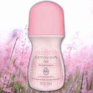 Desodorante Roll-On 50 Ml Feminino Rosa, Giovanna Baby