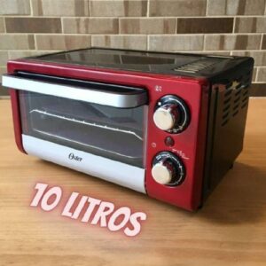 Forno Elétrico Oster Compact, 10L, 110V, Vermelho, 1050W, TSSTTV10LTB