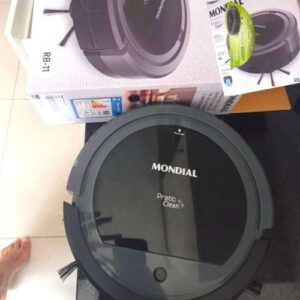 Aspirador de Pó Robô Mondial, Pratic Clean, Bivolt, Cinza/Preto, 30W (Exclusivo Amazon) - RB-11