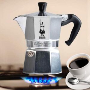 Bialetti 2 Xicaras Cafeteira Nuova Moka Express, Alumínio