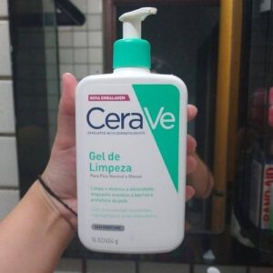 [ENCERRADA]CeraVe, Gel de Limpeza Facial para pele oleosa, com Ácido Hialurônico e Niacinamida