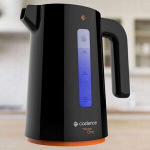 Chaleira Elétrica Cadence Contrast, Preto, 1,7L, CEL388