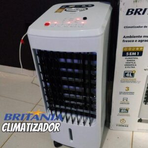 Climatizador de Ar Britânia Frio c/Ionizador BCL05FI Branco